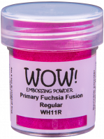 Пудра для эмбоссинга (базовые цвета) "Primary Fuchsia Fusion" от WOW!, размер обычный