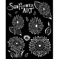 Трафарет к коллекции SUNFLOWER ART 20х25 см, KSTD136