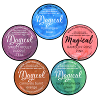 Набор сухих красок Victorian Bouquet от Lindy's Stamp Gang Shimmer Magicals 5 шт по 7 г