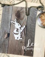Чипборд Белый Кролик 6 см, от LeoMammy