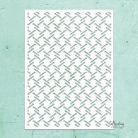 Трафарет Checkered Plate 15х20 см, от Mintay