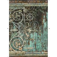 Рисовая бумага METAL DECORATIONS к коллекции MAGIC FOREST А4 от Stamperia, DFSA4749