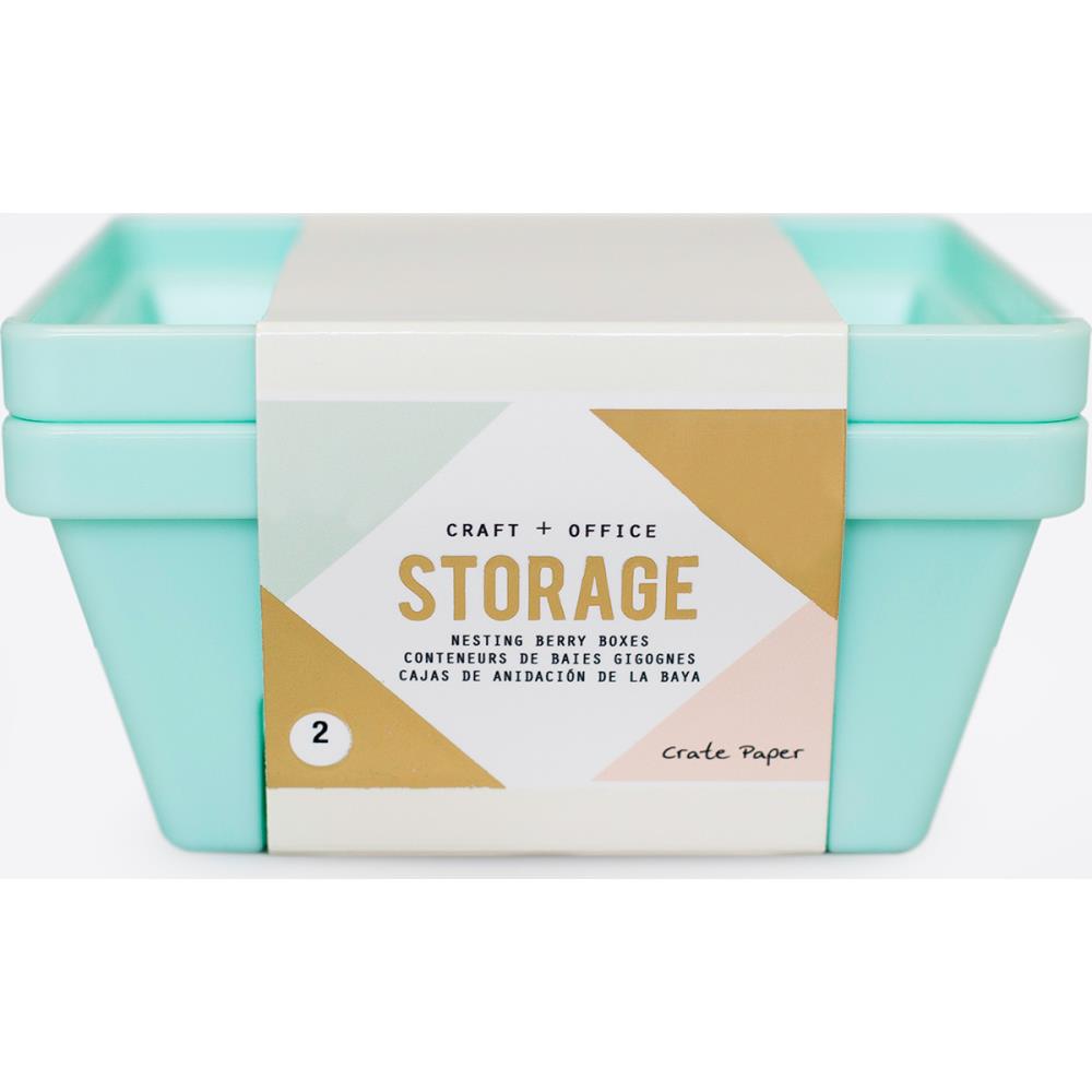 Набор контейнеров для хранения Desktop Storage Nesting Berry Containers  от Crate Paper
