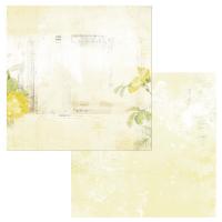 Лист двусторонней бумаги "Serenity" из коллекции "Vintage Artistry Butter", 30,5х30,5 см, от 49 and Market