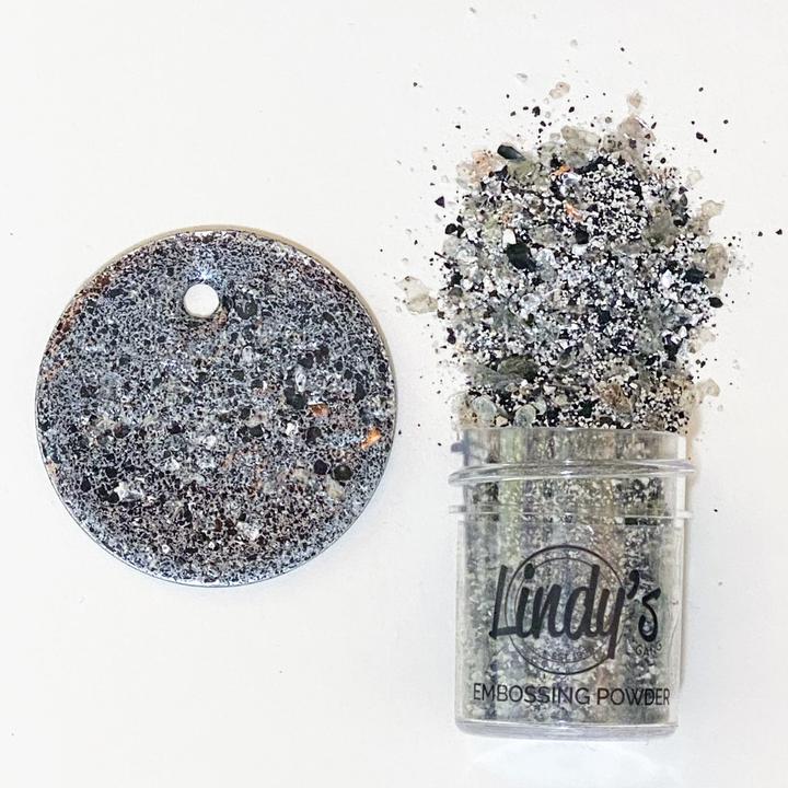 Многомпонентная пудра для эмбоссинга от Lindy's Stamp Gang, цвет: GROOVY GRANITE