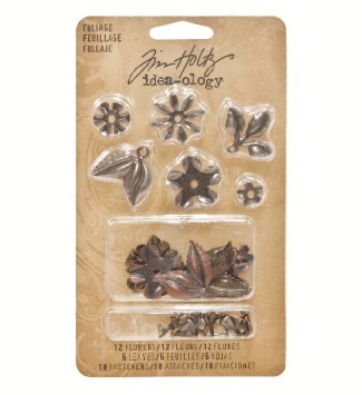 Набор металлических украшений подвесок Advantus Tim Holtz Ideaology