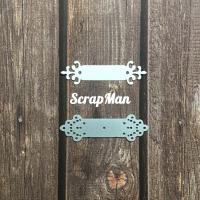 Нож для вырубки Дверная петля-3 от ScrapMan