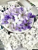 Цветы ручной работы The TEA Garden, Сиреневая гамма , 14 шт
