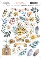 10 шт! Лист для вырезания "Облачный Атлас - 1", А4, SS16062022-4