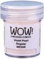 Перламутровая пудра для эмбоссинга "Violet Pearl - Regular" от WOW!, размер обычный