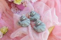 Миниатюра из полимерной глины Кошечка 25*25 мм, от ЮGartShop