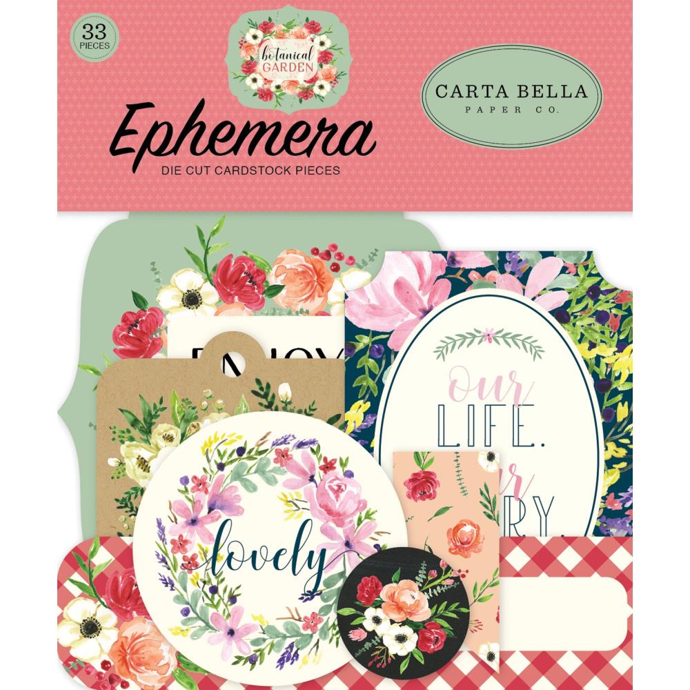 Набор высечек к коллекции "Botanical Garden" от Carta Bella
