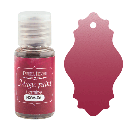 Сухая краска "Magic paint" цвет "Карминовый", 15мл