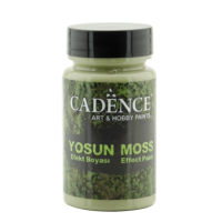 Текстурная краска для создания эффекта мха Cadence Moss Effect Paint 90 ml. Light Green