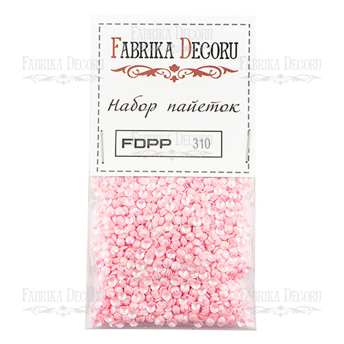 Набор пайеток - 310, нежно-розовые, от Fabrika Decoru