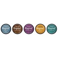 Набор сухих красок Steampunk Soiree от Lindy's Stamp Gang Shimmer Magicals 5 шт по 7 г