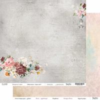 Лист "Вечерняя пора" коллекция "Душа поёт", 30,5*30,5 см, 190 г/м, от Paper Home