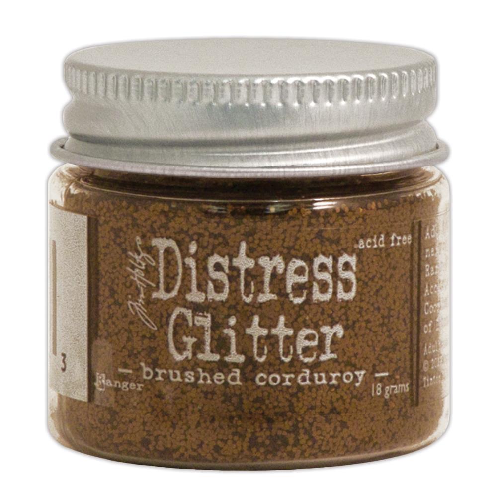 Дистресс глиттер Tim Holtz Distress Glitter  Цвет Brushed Corduroy