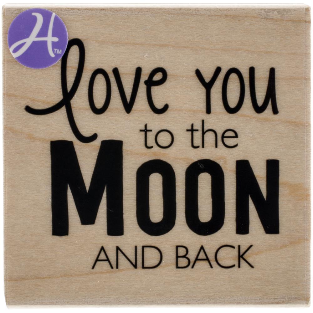 Штамп To The Moon & Back от  Hampton Art