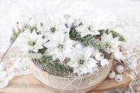 Набор пуансетий СНЕЖИНКИ от ME Flowers