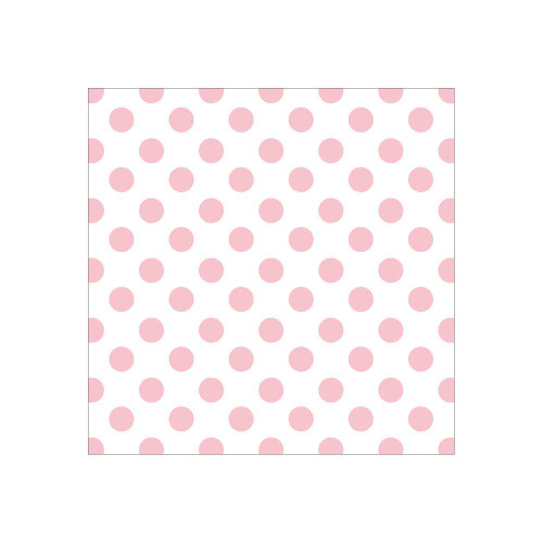 Ацетатный лист с фольгированием - Pink Foil Dotss "Hello Baby" от PAPER HOUSE, 30х30 см