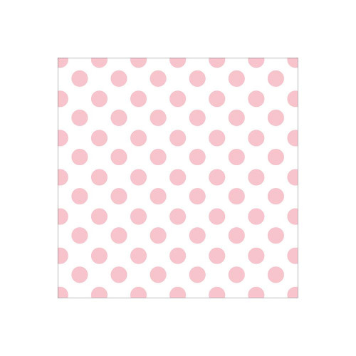 Ацетатный лист с фольгированием - Pink Foil Dotss "Hello Baby" от PAPER HOUSE, 30х30 см