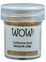 Пудра для эмбоссинга с глиттером California Gold от WOW!, размер обычный