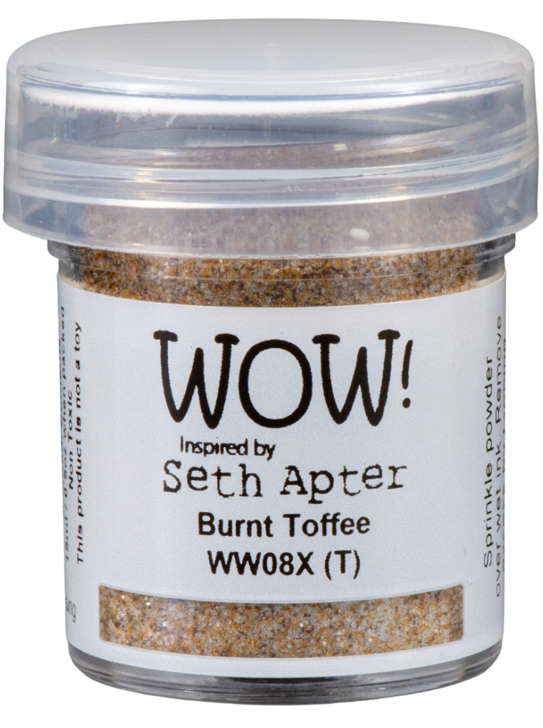 Могокомпонентная пудра для эмбоссинга Burnt Toffee от WOW!, непрозрачная, размер обычный