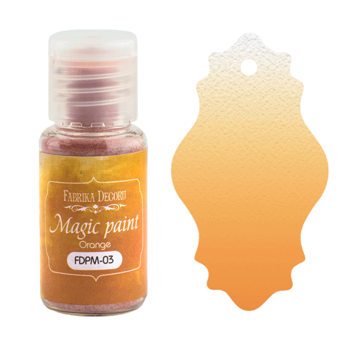 Сухая краска "Magic paint" цвет "Оранжевый", 15мл