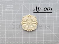 Отливка из пластика Розетка-1, scrappelena_decor