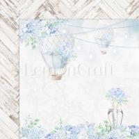 Лист двусторонней бумаги для скрапбукинга из коллекции SERENITY 02  от LEMONCRAFT, 30х30 см, 250г/м2, LEM-SERE02