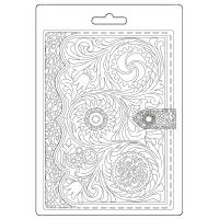 Молд тонкий А5 BOOK PATTERN к коллекции MAGIC FOREST от Stamperia, K3PTA5645