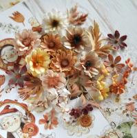 Набор цветов ручной работы от Оксаны Ваниной к коллекции Самая уютная от Summer Studio №3