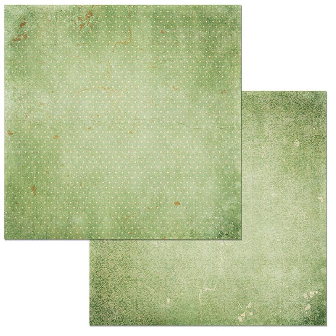 Лист двусторонней бумаги «Sweet Pear Vintage» к коллекции «Double Dot» 30,5х30,5 см, от BoBunny