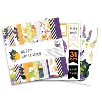Набор двусторонней бумаги Happy Halloween от P13, 15х15, 24 листа + 2 бонусных, 240 г/м