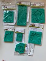 Набор силиконовых молдов для скрапбукинга ArtProsvet мужские, 7 шт