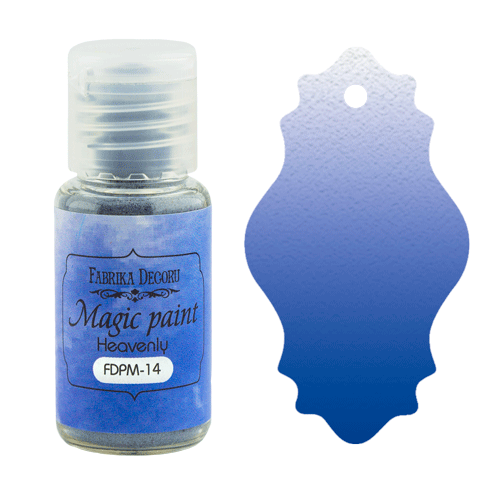Сухая краска "Magic paint" цвет "Небесный", 15мл