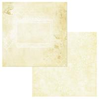 Лист двусторонней бумаги "Garden Notes" из коллекции "Vintage Artistry Butter", 30,5х30,5 см, от 49 and Market