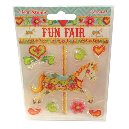 Прозрачные штампики Carousel FUN FAIR HCCS022