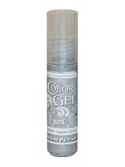 Контурная краска-гель Color Gel  Argento, Серебро,  20 мл, от Stamperia