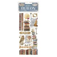 Натирки к коллекции VINTAGE LIBRARY от Stamperia,10х21, DFLRB26