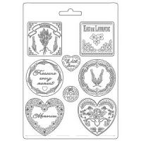 Молд А4 к коллекции Provence plates and hearts от Stamperia, K3PTA4528