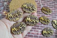 Миниатюра из полимерной глины Табличка Magic, от ЮGartShop