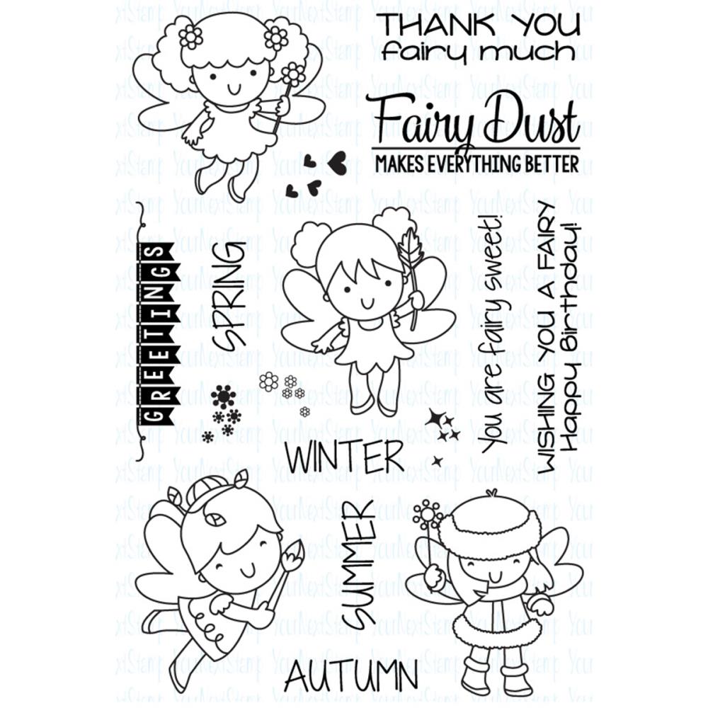 Набор штампов Your Next Stamp Fairy Dust