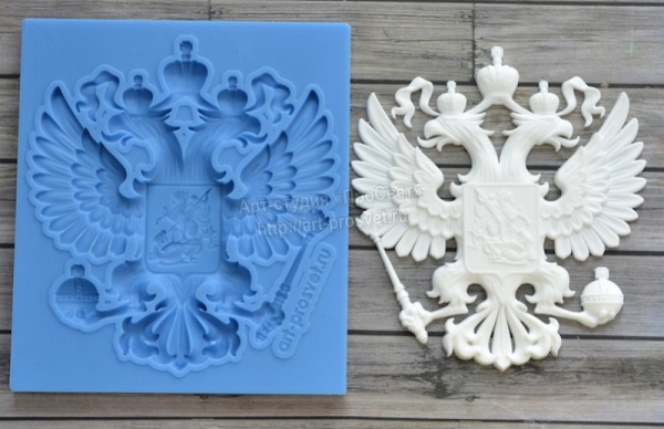 Молд "Герб России" большой от Art-Prosvet