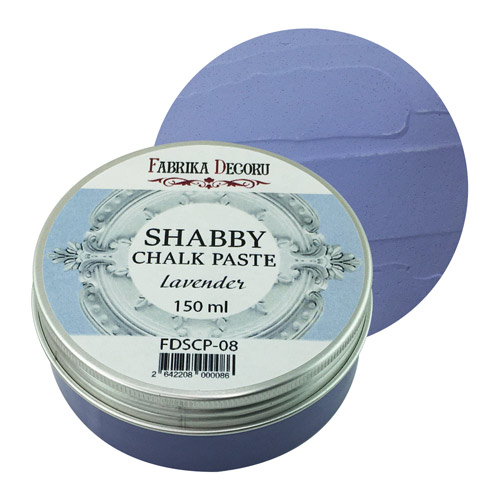 Меловая паста Shabby Chalk Paste Лаванда 150 мл, от Fabrika Decoru