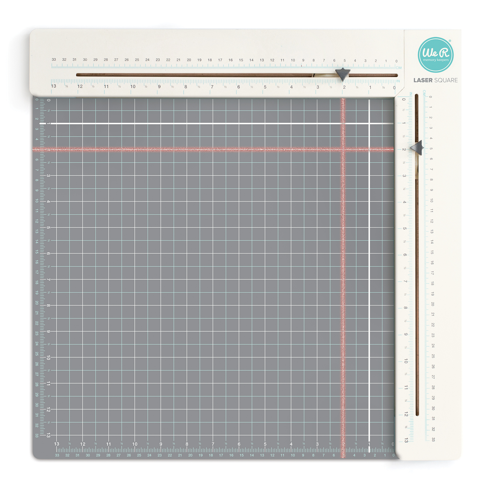 WRMK - Макетный коврик с лазерной линейкой «Laser Square and Mat»