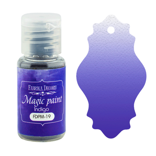 Сухая краска "Magic paint" цвет "Индиго", 15мл