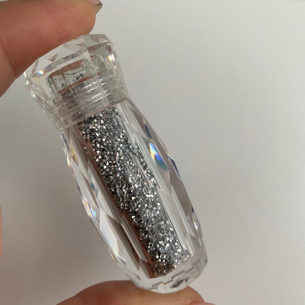 Хрустальная крошка Crystal Pixie Светлое серебро алмаз