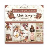 Набор двусторонней бумаги Our Way от Stamperia, 10 листов 20,3x20,3, SBBS64